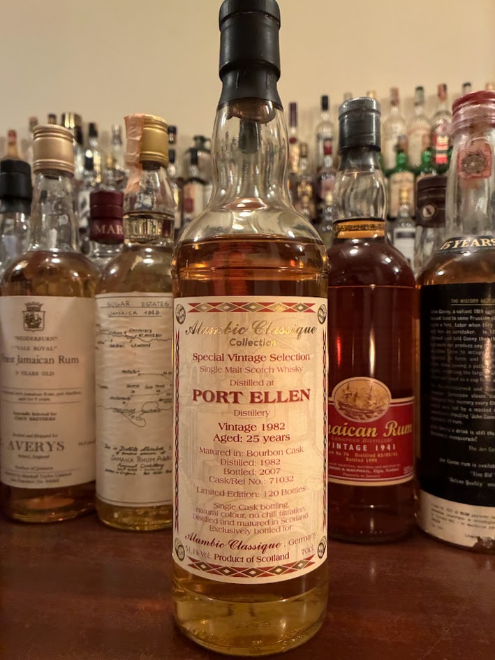 ポートエレン 様 ポートエレン・マニアのお客様のご要望で開封 Port Ellen 1982-2007