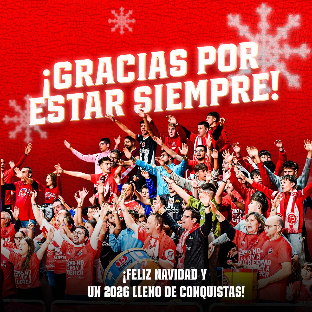 🎄🎅🏼 ¡𝐅𝐞𝐥𝐢𝐳 𝐍𝐚𝐯𝐢𝐝𝐚𝐝 𝐲 𝐟𝐞𝐥𝐢𝐜𝐞𝐬 𝐟𝐢𝐞𝐬𝐭𝐚𝐬 para todos vosotros, familia rojiblanca! ❤️🤍