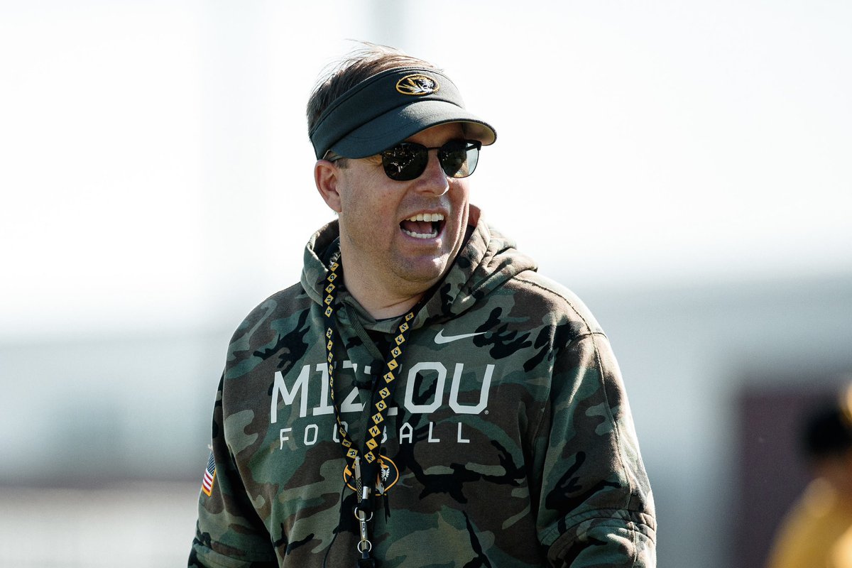 MizzouFootball's tweet photo. Heatin up 🔥 

#MIZ | #TheMizzouWay https://t.co/5I1M5HrfLo