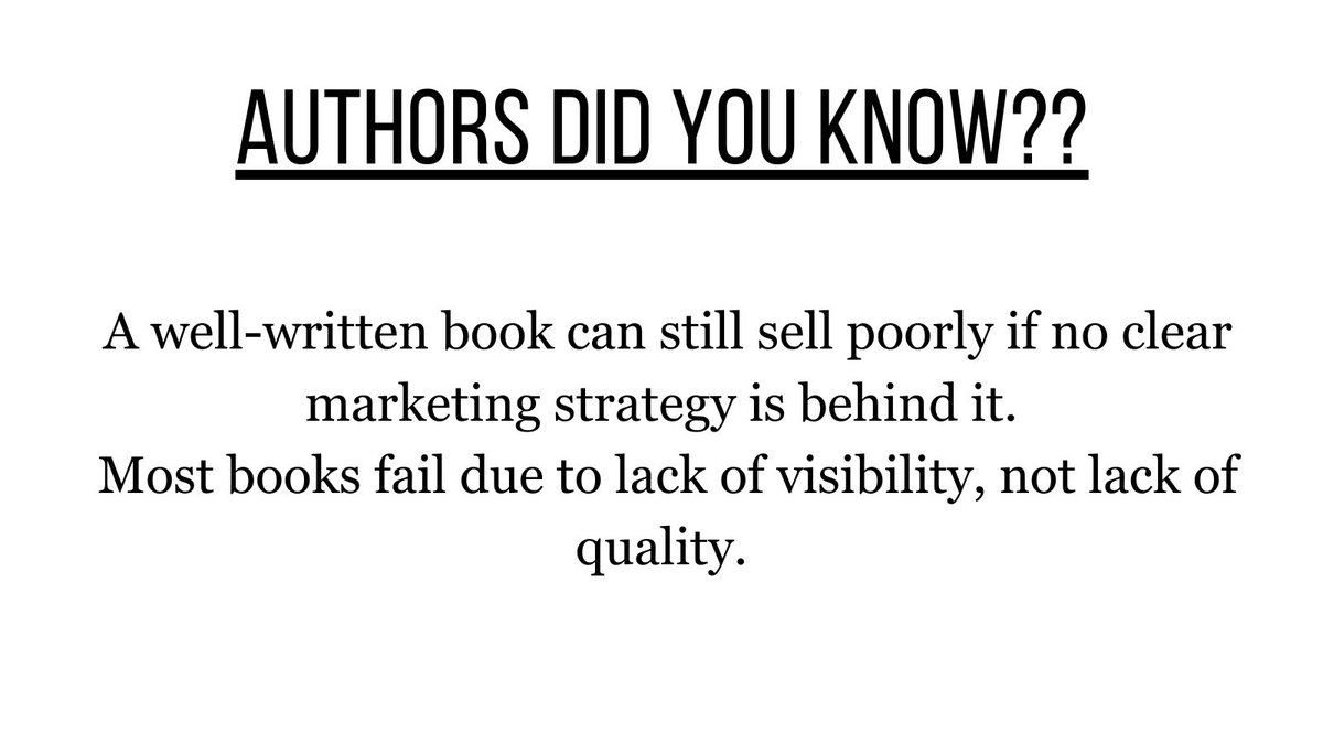 Book_Guruu's tweet image. Struggling with low book sales? I help authors promote their books, attract readers, and build visibility that converts into real sales. Ready to grow your book? Message me. 
#AuthorsOfInstagram #BookMarketingExpert #IndieAuthors