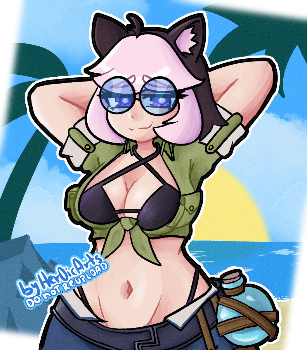 Her0icArts's tweet image. Comm for the amazing @GestBirl ! Thanks for choosing me to do this, I love Agnes Tachyon so muuuch!!