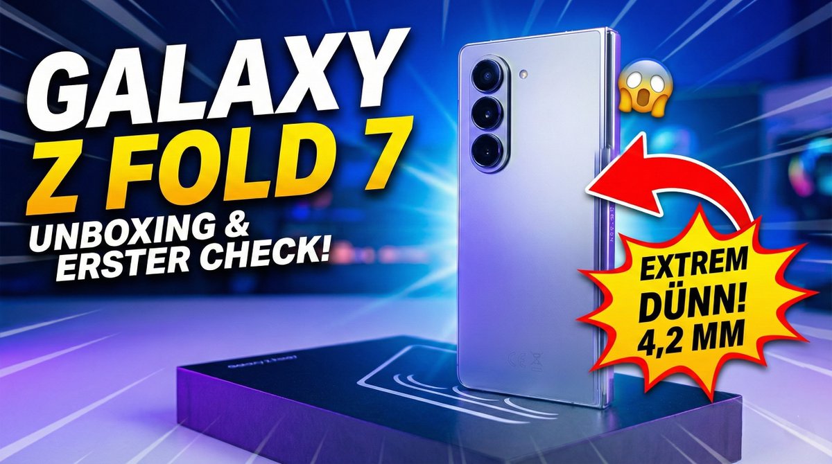 youtu.be/e2RNnrLEWuc
Ersteindruck: Samsung Galaxy Z Fold 7
#YouTuber = #SeppelPower
#withGalaxy 
#SamsungGalaxyFold7
#Fold7
<a href="/SamsungDE/">Samsung Deutschland</a>