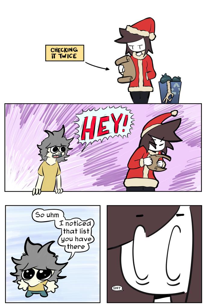 KaylaArtwork's tweet image. The Naughty List

no not that one