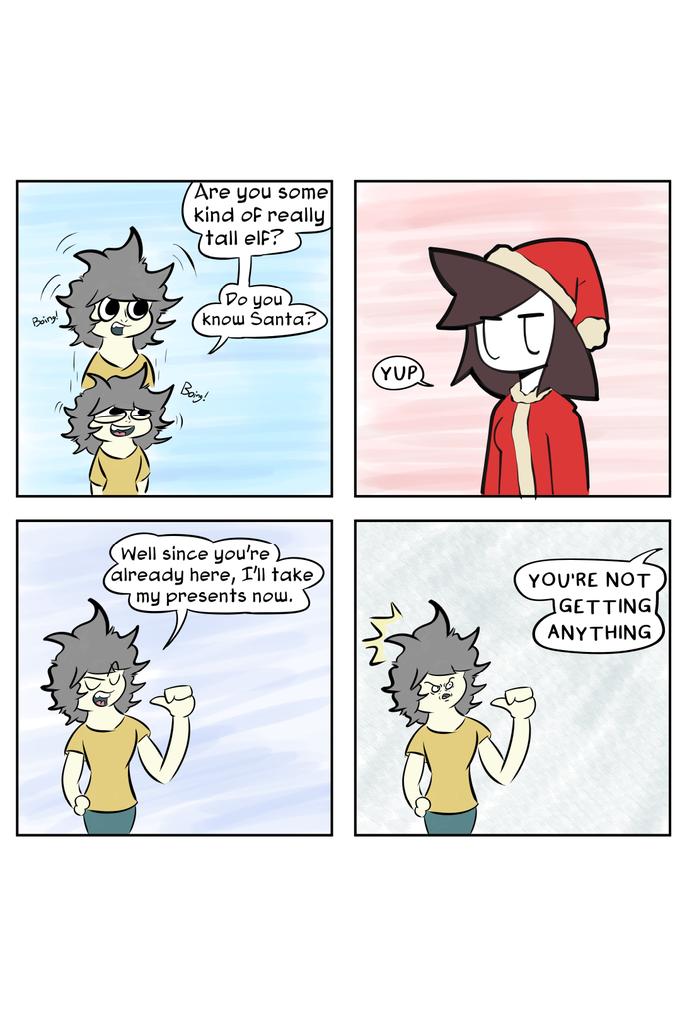 KaylaArtwork's tweet image. The Naughty List

no not that one