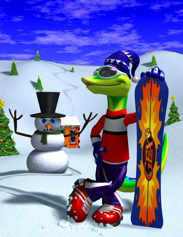 PolyDepression's tweet image. ‘Tis the season for classic Christmas renders ❄️