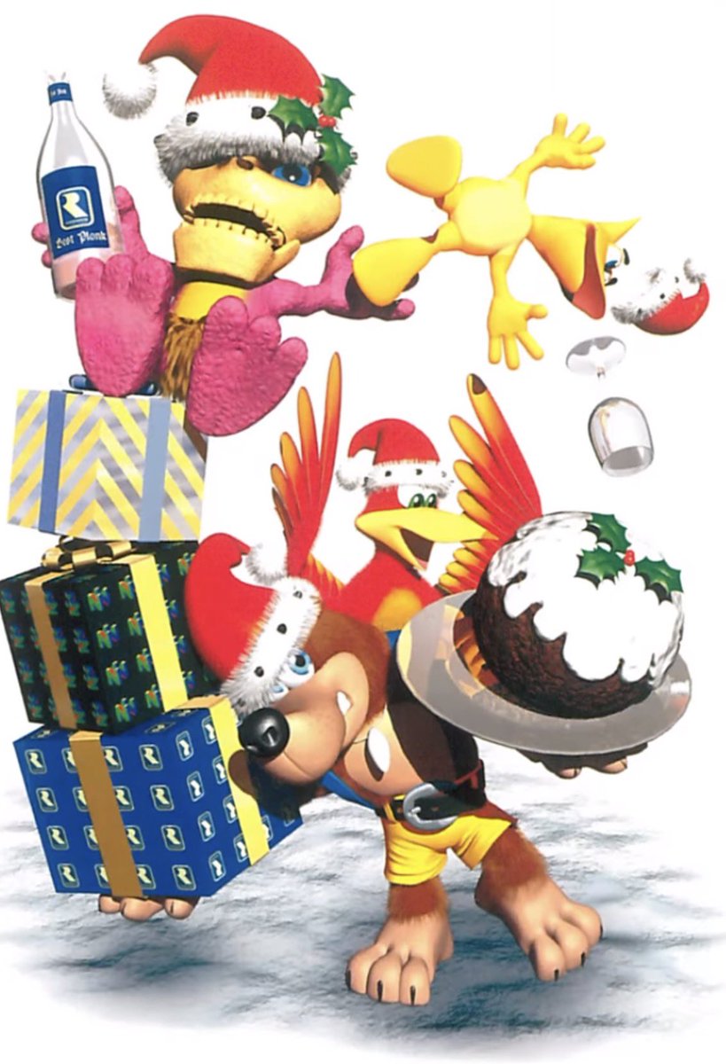 PolyDepression's tweet image. ‘Tis the season for classic Christmas renders ❄️