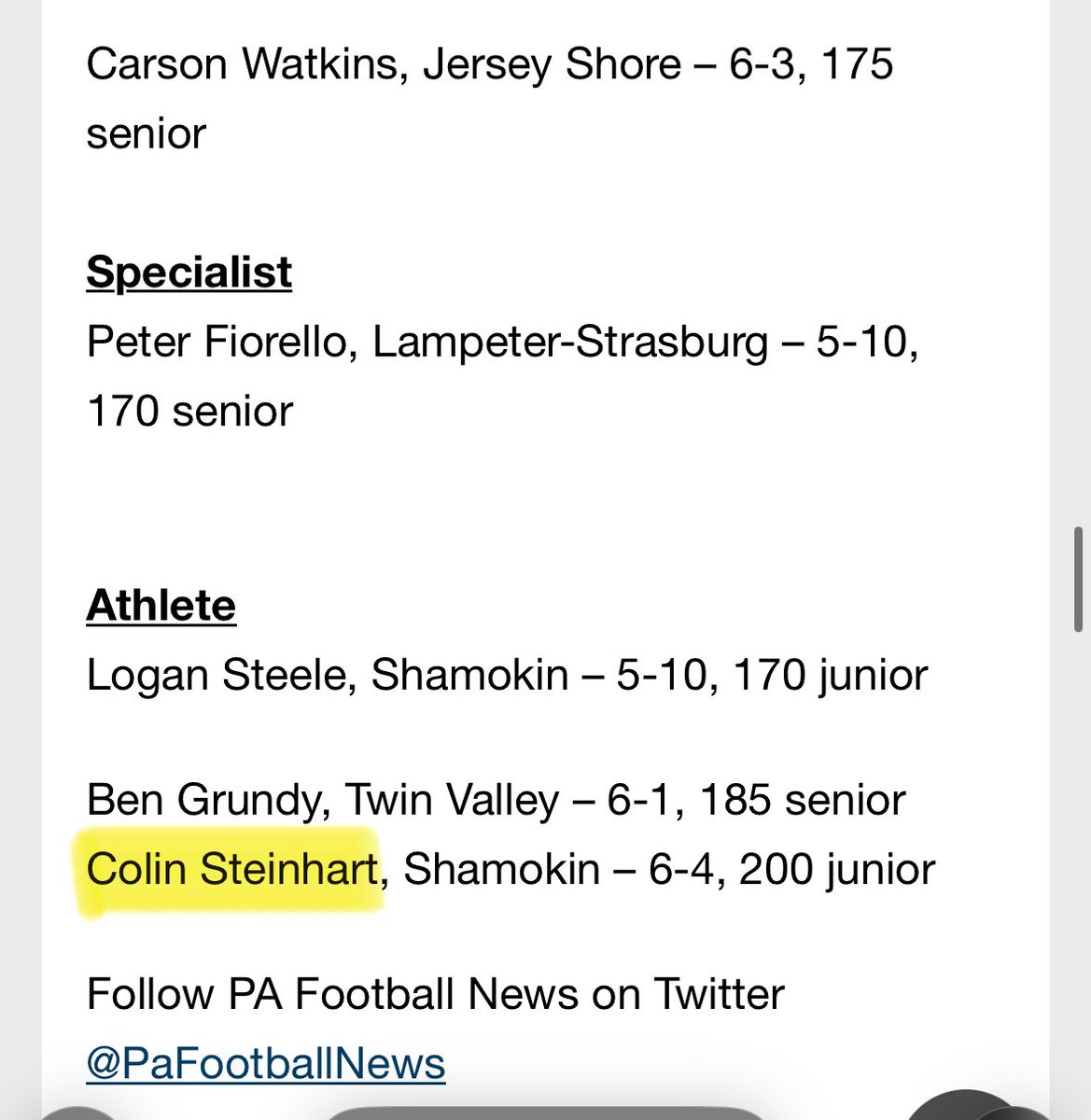 Colin Steinhart tweet media