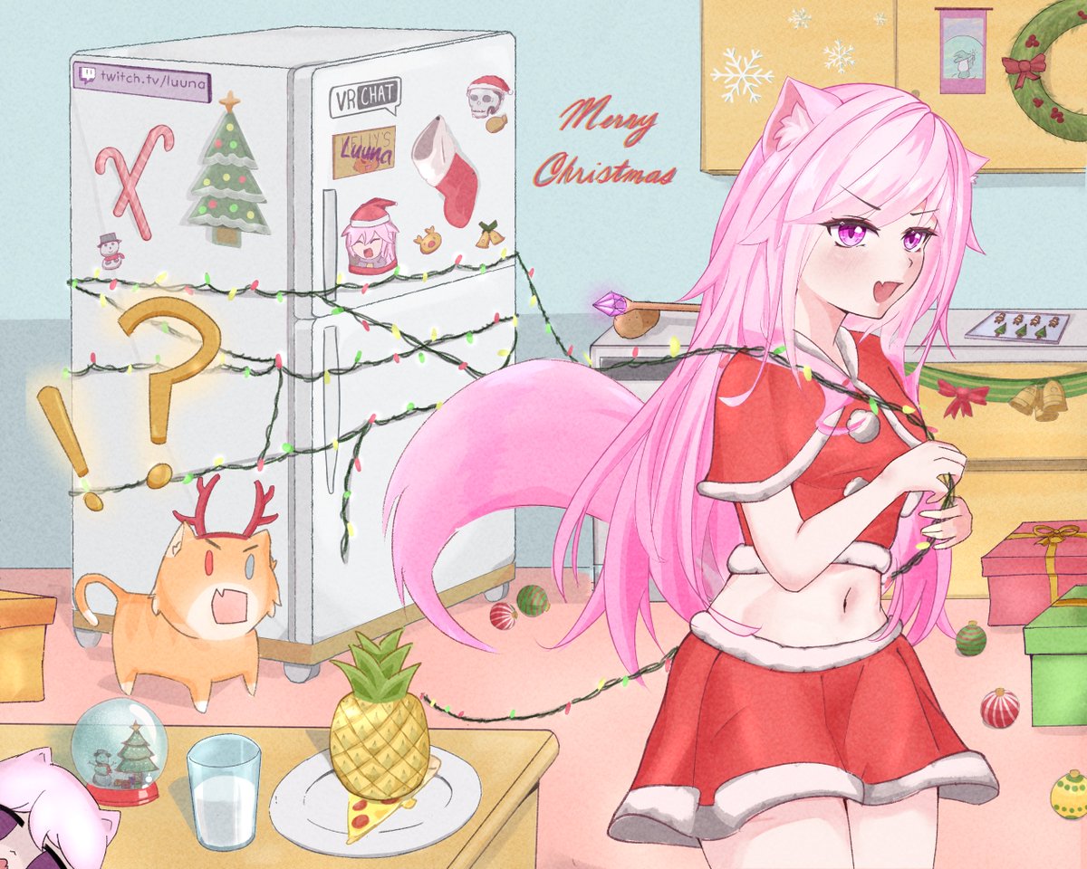 🎄Merry Christmas Everyone🎄

And ty for the fridges >:3

🎨Art : <a href="/Noraelfu/">Noraelfu</a>