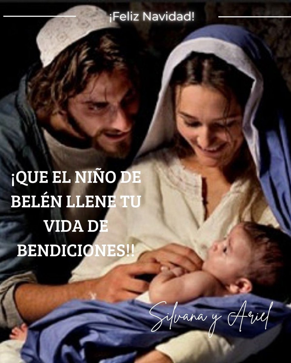 Dios los bendiga en esta Navidad!!