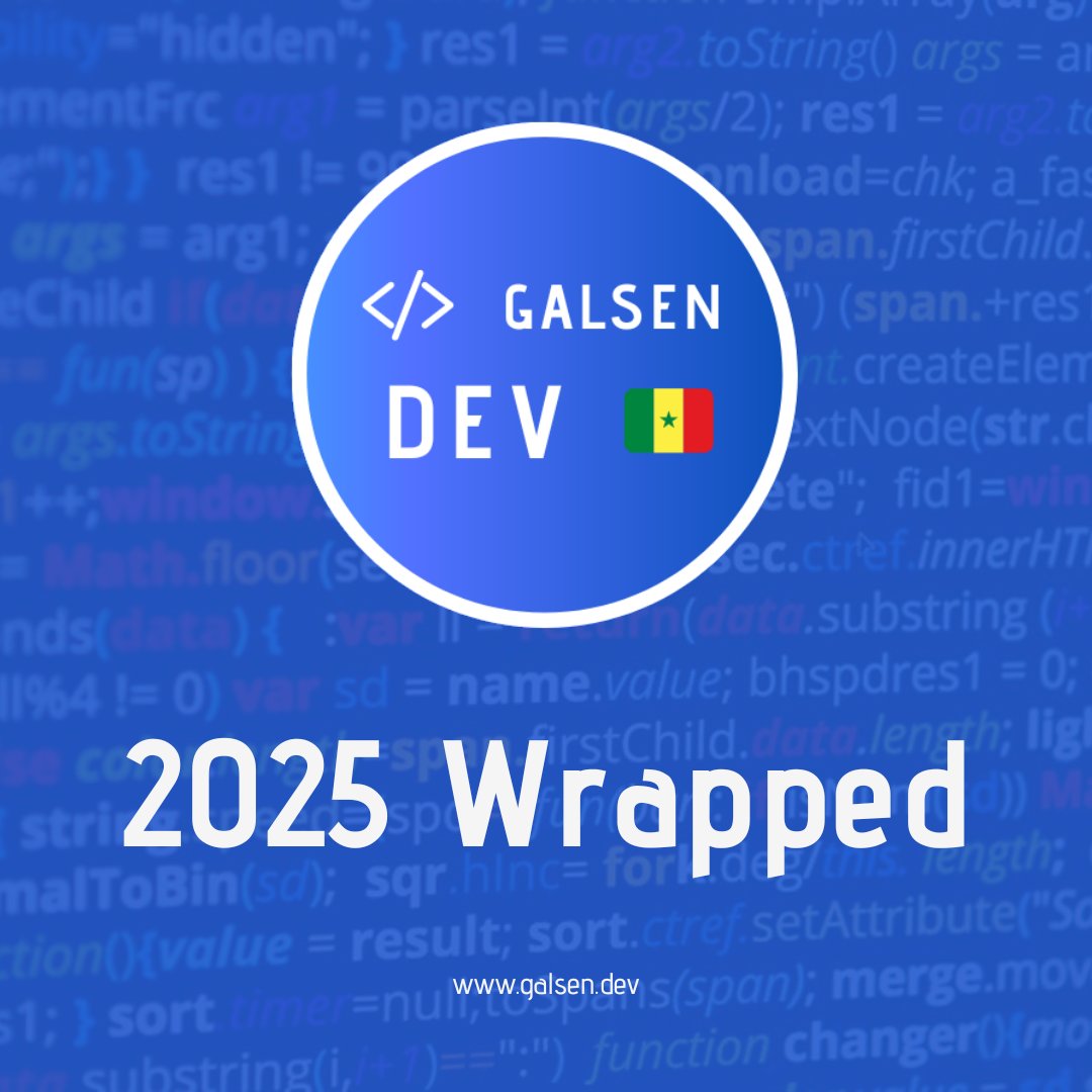Galsen DEV tweet media