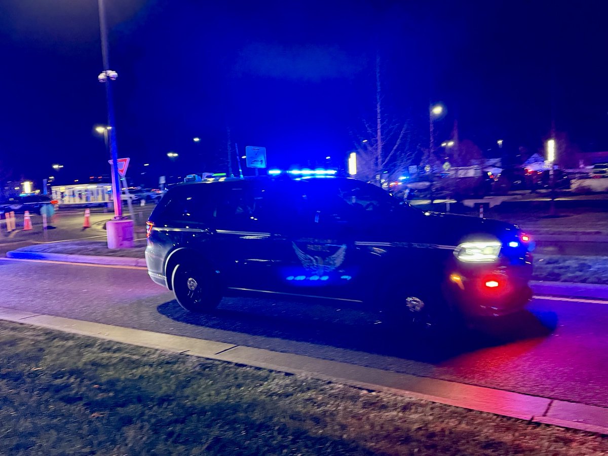OSHP_NWOhio's tweet photo. Yesterday, as part of #OperationSantasSleigh2025, Patrol personnel joined Toledo-area first responders in a caravan around ProMedica Russell J. Ebeid Children's Hospital in Toledo to bring holiday spirit to those spending their holiday season away from home. https://t.co/vwR7CDQMdM