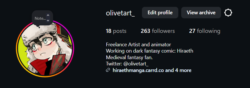 I'll probably keep posting here, but here's where else you can find me!