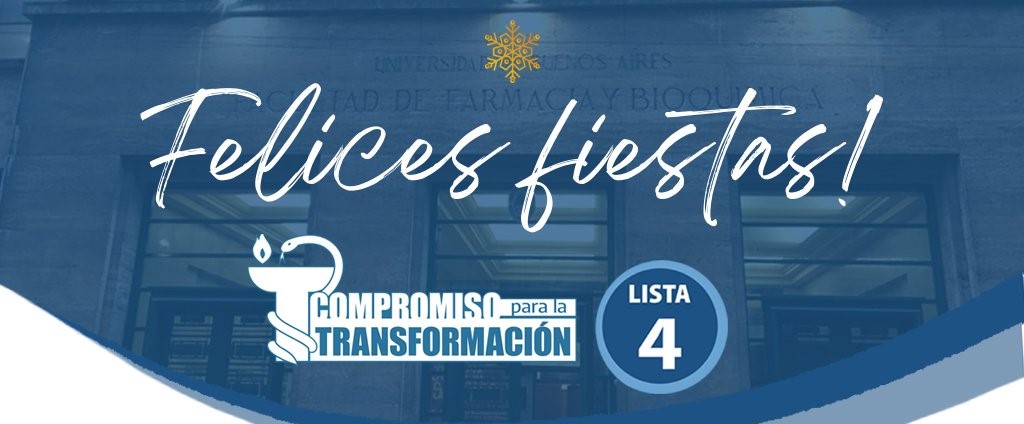 Les agradecemos por otro año compartido lleno de compromiso por nuestras profesiones. ¡Les deseamos muy felices fiestas junto a sus seres queridos!