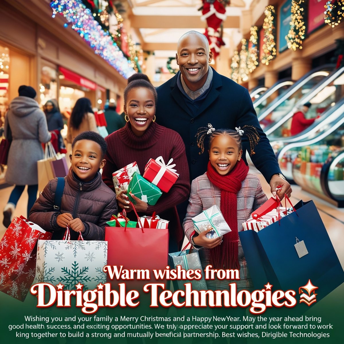 Celebrate the joy of the season with the people who matter most.
From all of us, we wish you a Merry Christmas and a Happy New Year.

#MerryChristmas
#SeasonGreetings
#ChristmasVibes
#HolidaySeason
#FestiveMood
#ChristmasJoy
#PoweredByDirigible