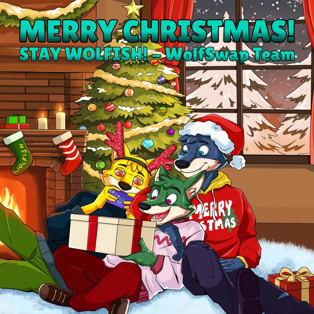 The charts had ups and downs. markets were wild
But the real gift? This community 👏

Merry Christmas, and Stay Wolfish!🐺
- WolfSwap Team