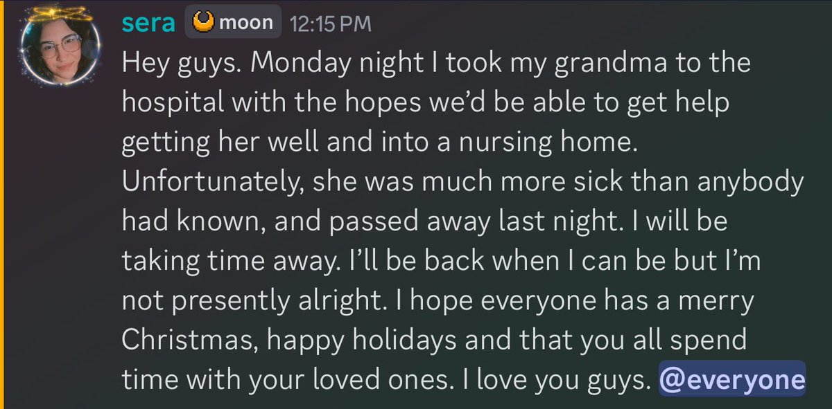 An update for anyone not in discord.