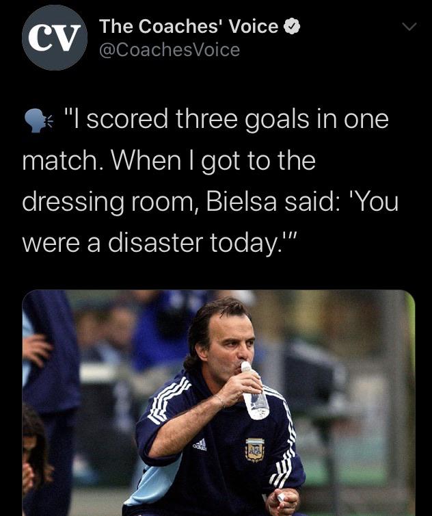 Me trying to stop my players from becoming complacent