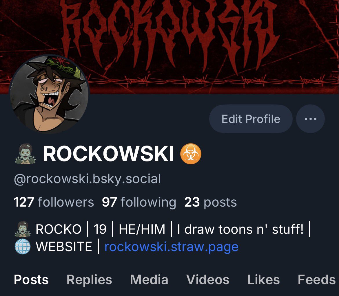 ⌜ ROCKOWSKI .ᐟ 🧟♂️ ⌟ tweet media