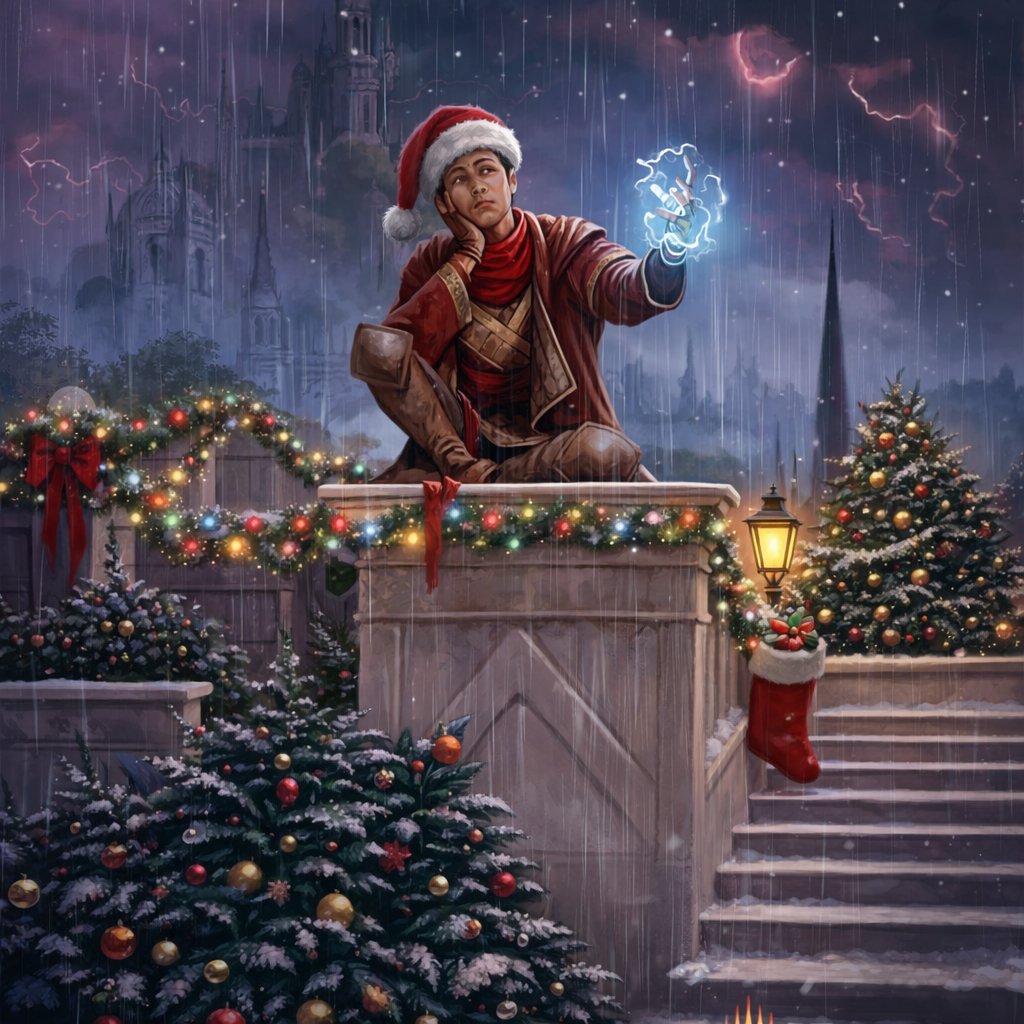 Merry Christmas for everyone ⛈️⛈️