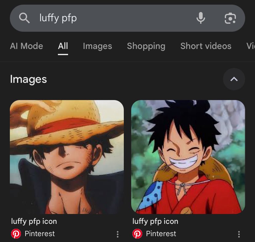 technicallyromi's tweet image. this dork rly looked up luffy pfp and picked the first thing that came up im dead