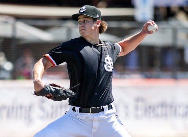 #SFGiants #11 prospect Jacob Bresnahan in 2025: 

93.0 IP (22 GS)
2.61 ERA
3.00 FIP
12.00 K/9 (32.5 K%) 👀 
California League Pitcher of the Year

Learn the name now 📈