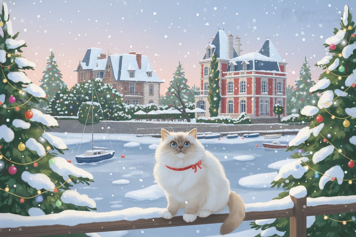 #MerryChristmas my furriends !!!🎄😻 #catsoftwitter #catsontwitter #catsofx #CatsOnX