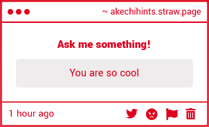 akechihints's tweet image. Akechi Hint!: oh ho ho! thank you! thank you! i hope to give you! many hints! this hintmas!