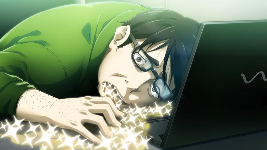 TheBruno64's tweet photo. I really cannot wait for the COZ translations of Chaos;Child Love Chu Chu any longer because what in the flying fuck is the context for these CGS of these loser failure guys...
#ChaosChild #scienceadventure #sciadv https://t.co/0cjqAujS83