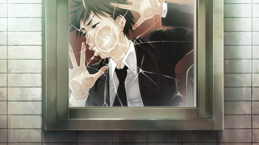 TheBruno64's tweet photo. I really cannot wait for the COZ translations of Chaos;Child Love Chu Chu any longer because what in the flying fuck is the context for these CGS of these loser failure guys...
#ChaosChild #scienceadventure #sciadv https://t.co/0cjqAujS83