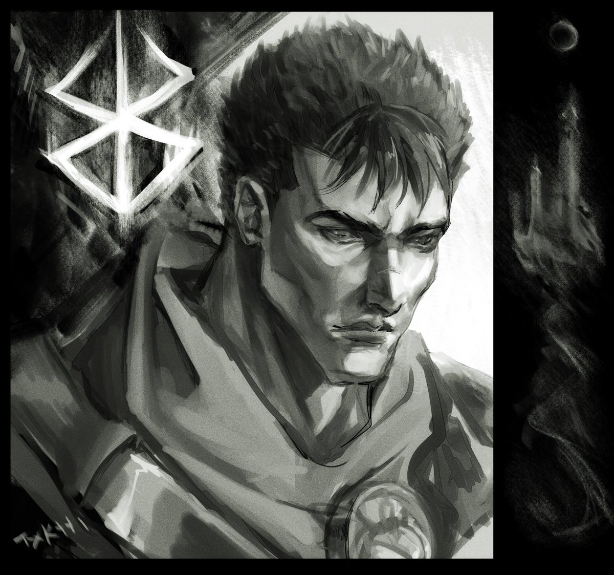 tx_ktti's tweet image. #guts #sketch #berserk #art