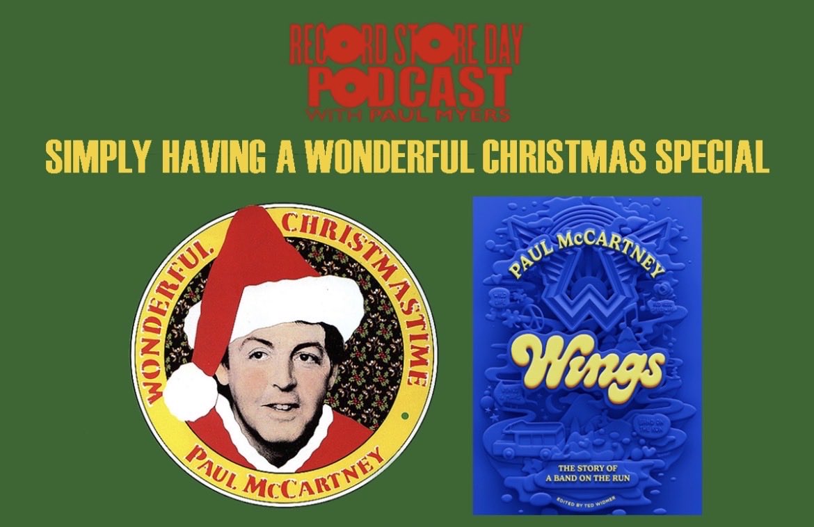 pulmyears's tweet image. This week, a Christmas gift to myself and McCartney fans worldwide. 

We look at Paul’s new Wings book with his editor, Ted Widmer. 
And Brian Ray talks about playing in the McCartney band. 

The Record Store Day Podcast,
Wherever you get podcasts or: 
bit.ly/RSDPODCAST