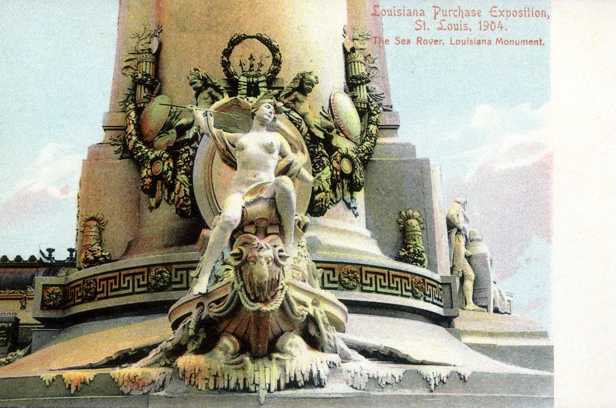 scumbunker's tweet image. Female bare breasted statues are everywhere at a time where we're told female performers showing their ankles was controversial. Make it make sense.