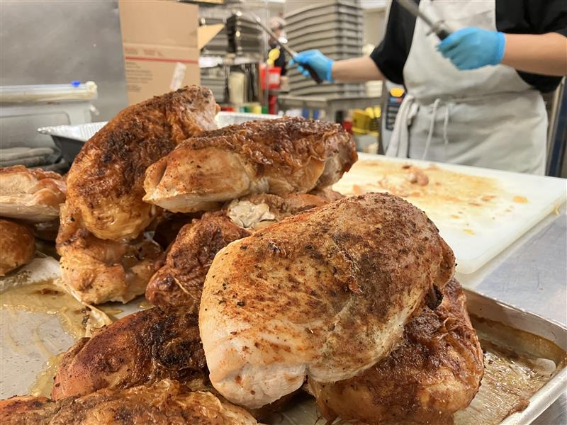 👀Here's a sneak peek on our prep for tomorrow! 

Community Christmas Meal
Date &amp; Time: Thurs, Dec 25th, 2025, 11-1pm (doors close at 12:30)
Location: 119 E Cordova St. 

All are welcome! 😀
#GivingHopeToday