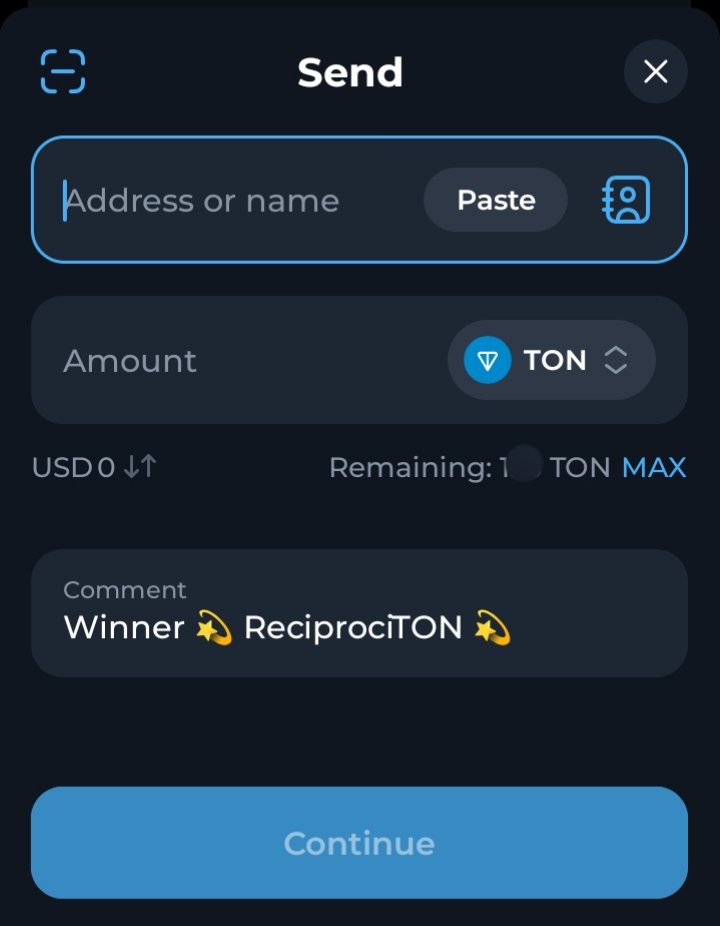 ReciprociTON's tweet photo. Whose Address Do You Think Will Be Inputted In 2hr from now?
#ReciprociTON #TON #Giveaway

» Follow 
» Like / RT / Drop addy

#random #winner will be picked soon⏰ 

#Getgem #STONfi #Crypto https://t.co/B0zQxa9PmX