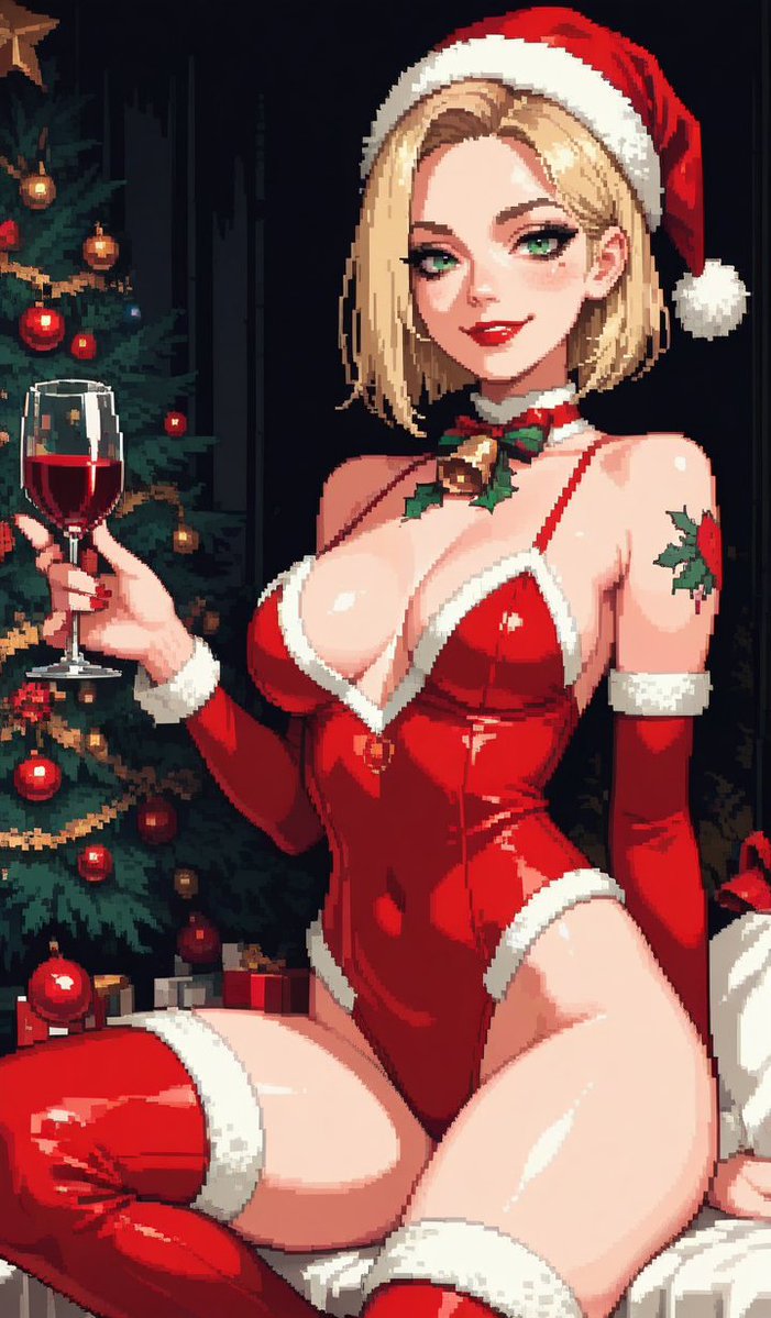 Gabypix_IA's tweet photo. #pixel #pixelart #Aiart️ #MerryChristmas 🎅 https://t.co/EnQG6C3sHm