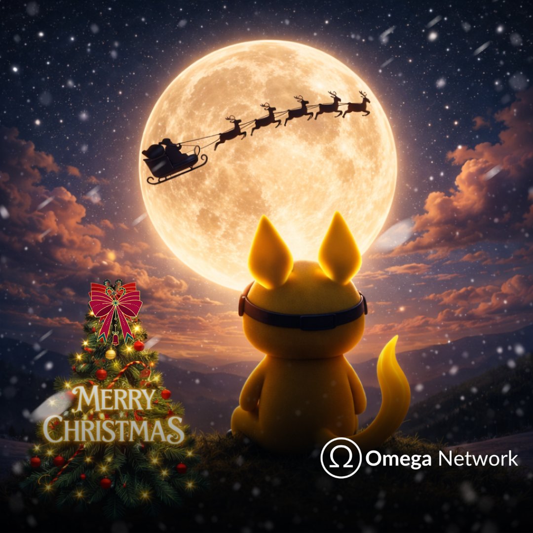 Merry Christmas 🎄

To our amazing Omega community &amp; Omegian's,
thank you for believing in decentralization and the future of Omega Web3. May this season bring joy, security, and new opportunities on-chain and beyond.

✨ Together, we build the future.

#omeganetwork #Christmas