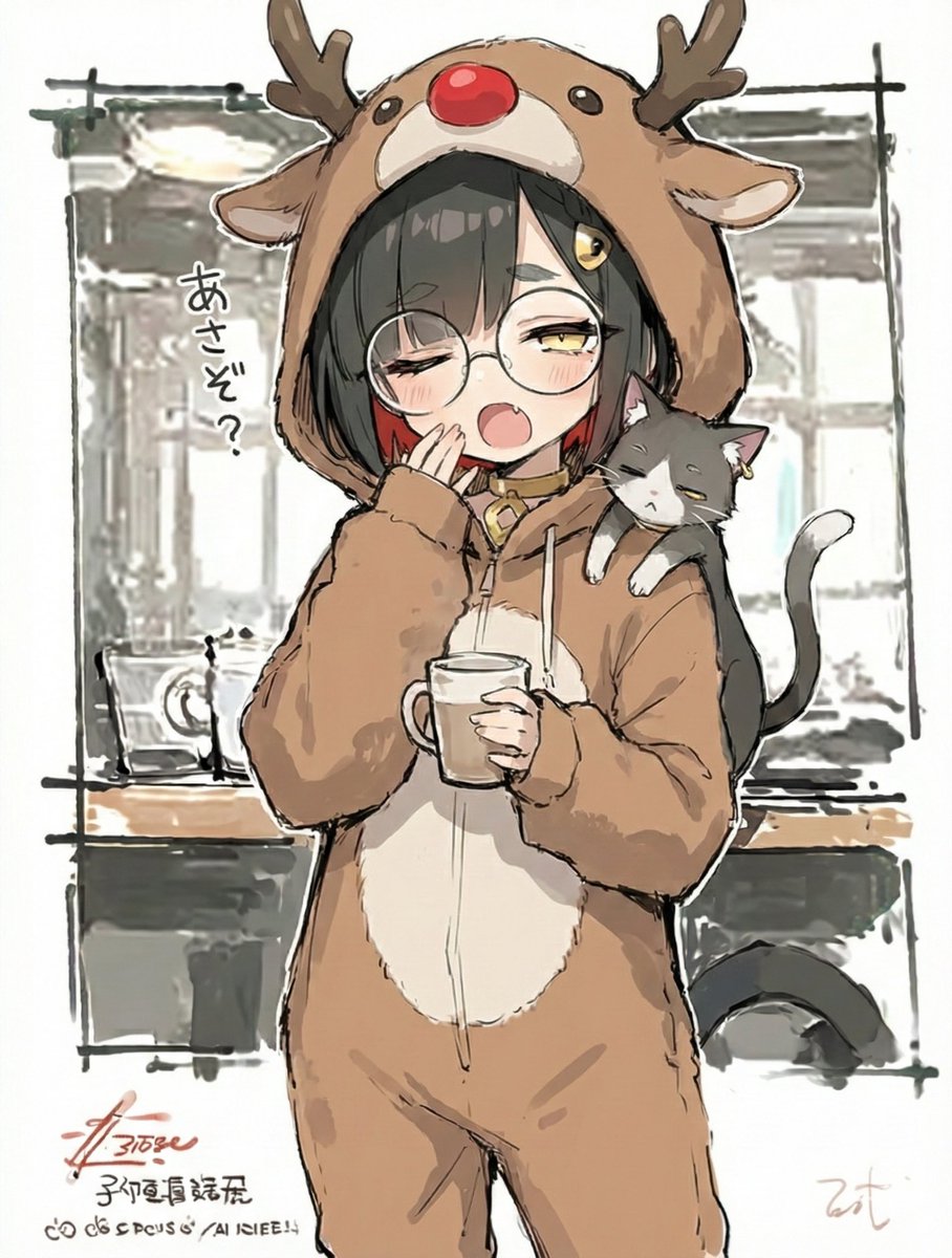 こっとーや様　リクエスト AIart あさぞ?