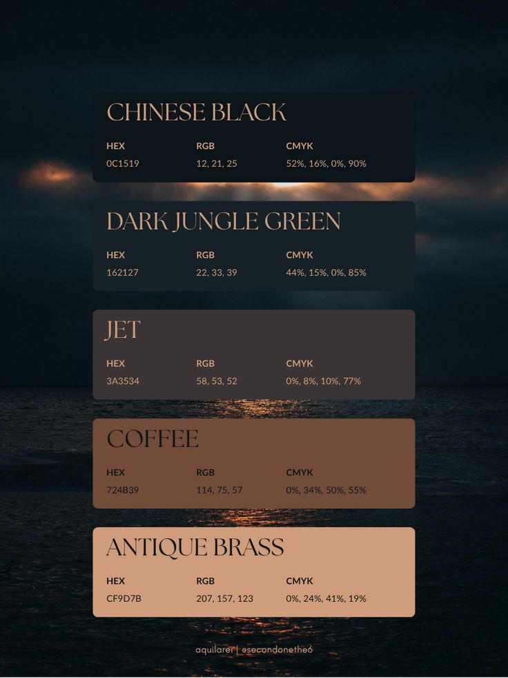 roughdraftst's tweet image. Best color palette for dark settings.