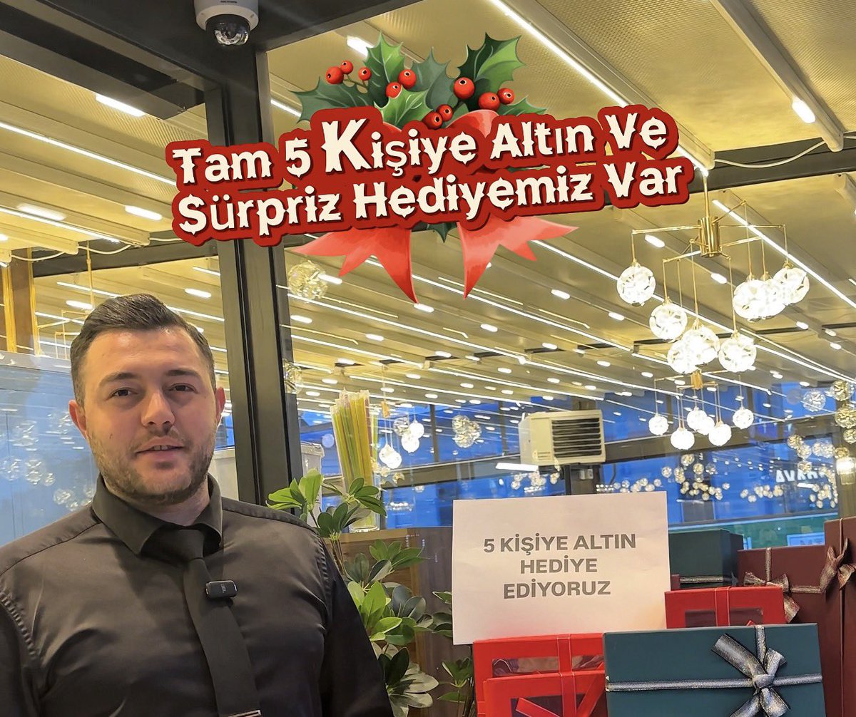 Eryaman’da Bulunan Özdemir Koyuncu Aspava, Yeni Yıla Özel Olarak Beş Kişiye Altın Dağıtacağını Açıkladı