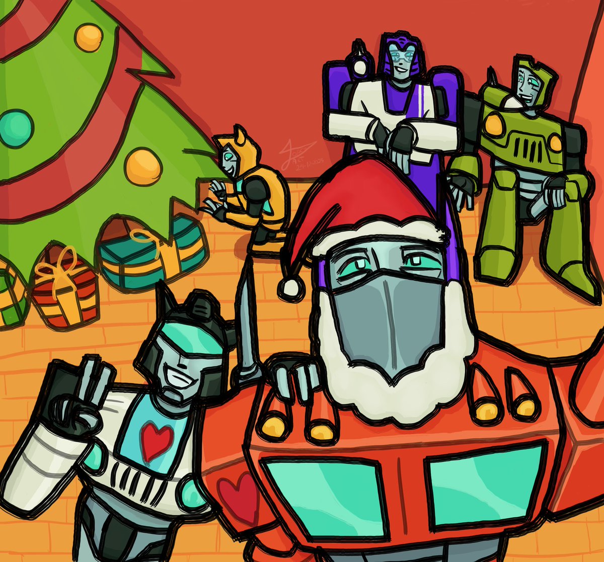 Merry Christmas!
#transformers #Maccadam #fanart