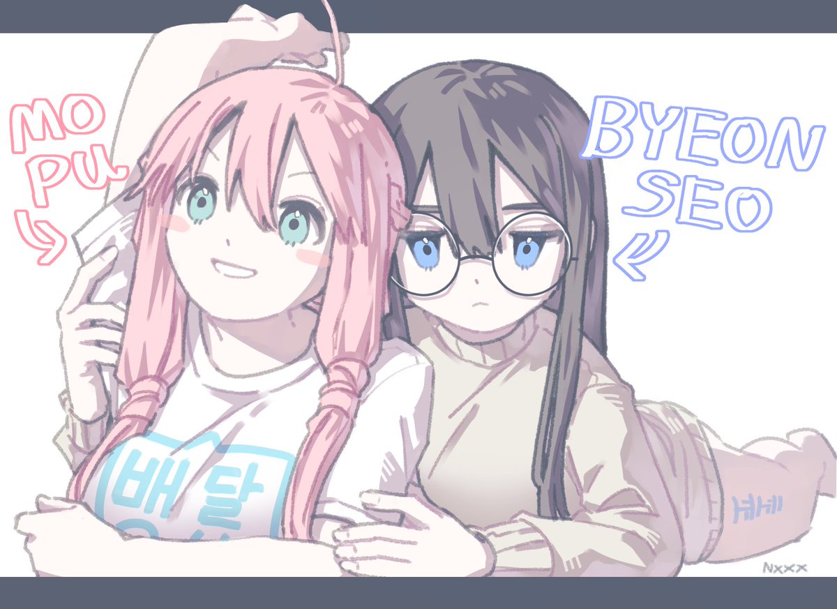 #oc 
오랜만에 예전 자캐들~