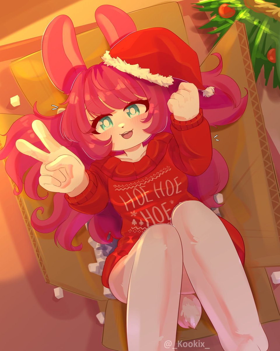 _Kookix_'s tweet image. Bunny for Christmas?