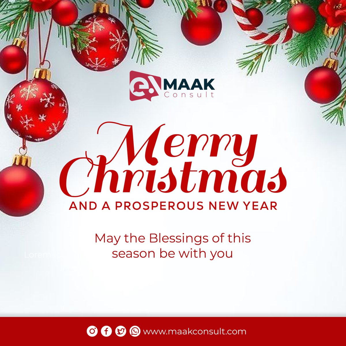 As we celebrate this festive season and look toward 2026, <a href="/EaMaak/">eA MAAK Consult</a> is excited about the possibilities of partnering with you. We bring expertise and energy to help your initiatives succeed. Visit us at maakconsult.com or reach out through me.