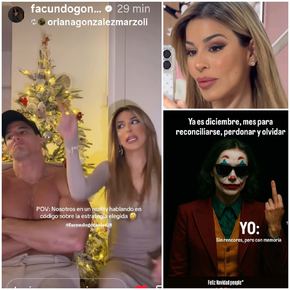 Feliz Navidad 🎄❤
#orianamarzoli 
#facundogonzalez 
Adoro 😉😁💋
#orianistas