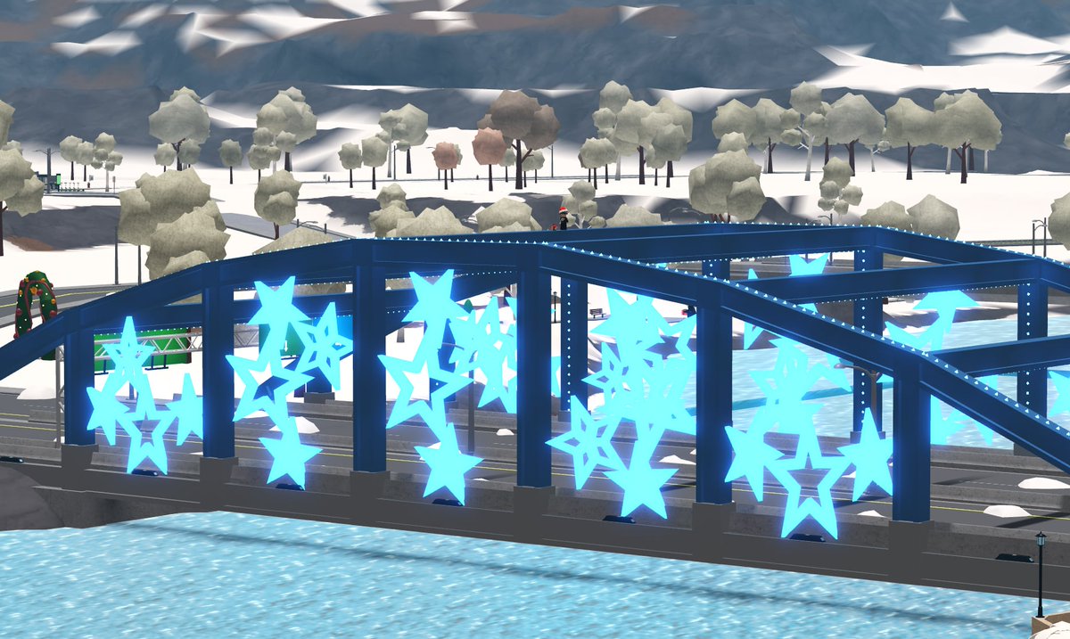 Clyde_Inspire's tweet photo. THE LAST ELF!! 
He sits on top of a blue bridge near the beach. 
Takes Mince Pie 
#bloxburg #elfhuntbloxburg #bloxburgelfhunt #elfhunt @heybloxburg @glossieyt @BramPeee @lilmahri https://t.co/TFJviOeYxv