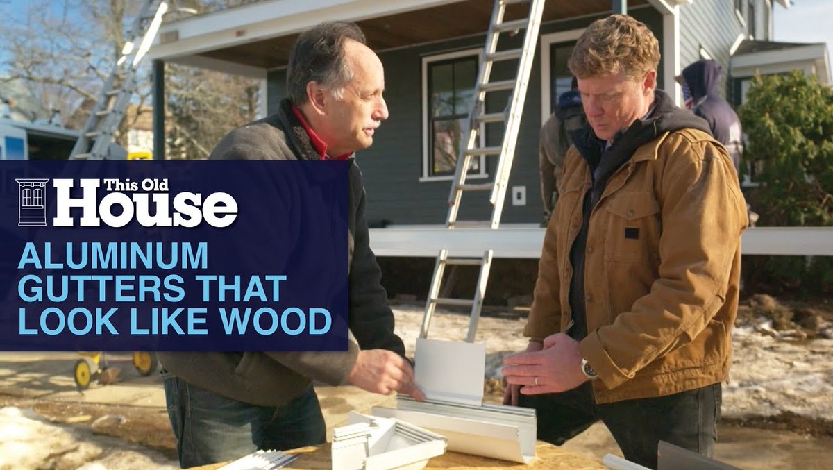 Good Looking, Easy to Install Gutters | This Old House youtube.com/watch?v=ygwwrg…
