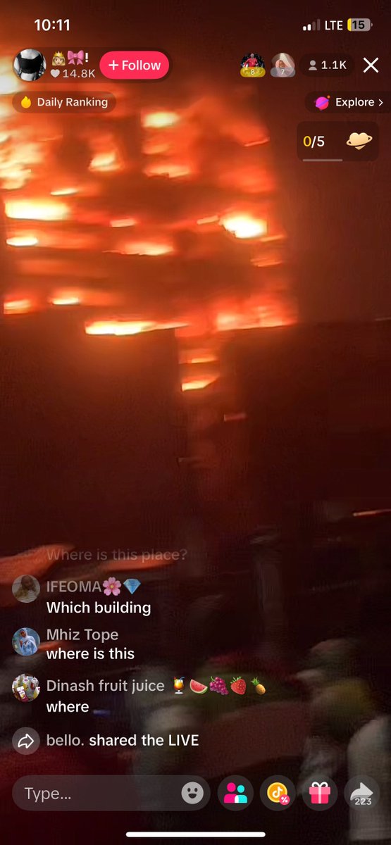 triggamicque's tweet photo. See the kind fire wey dey burn for Eko market https://t.co/09DdkdRDNI