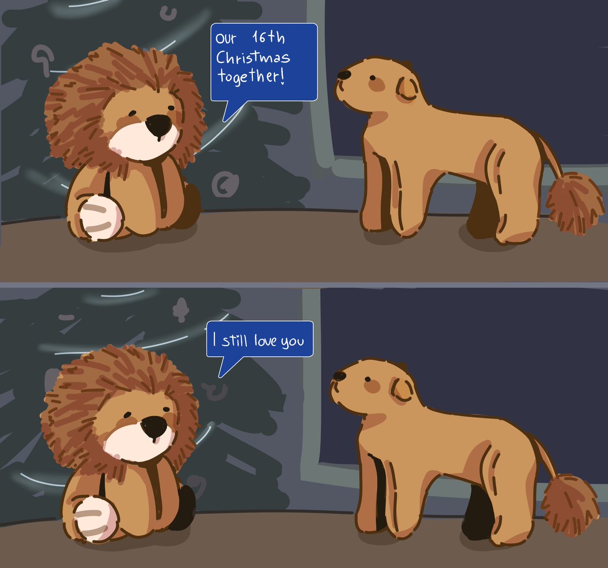 Lovelydeps's tweet image. merry xmas happy holiday to the people #phanart