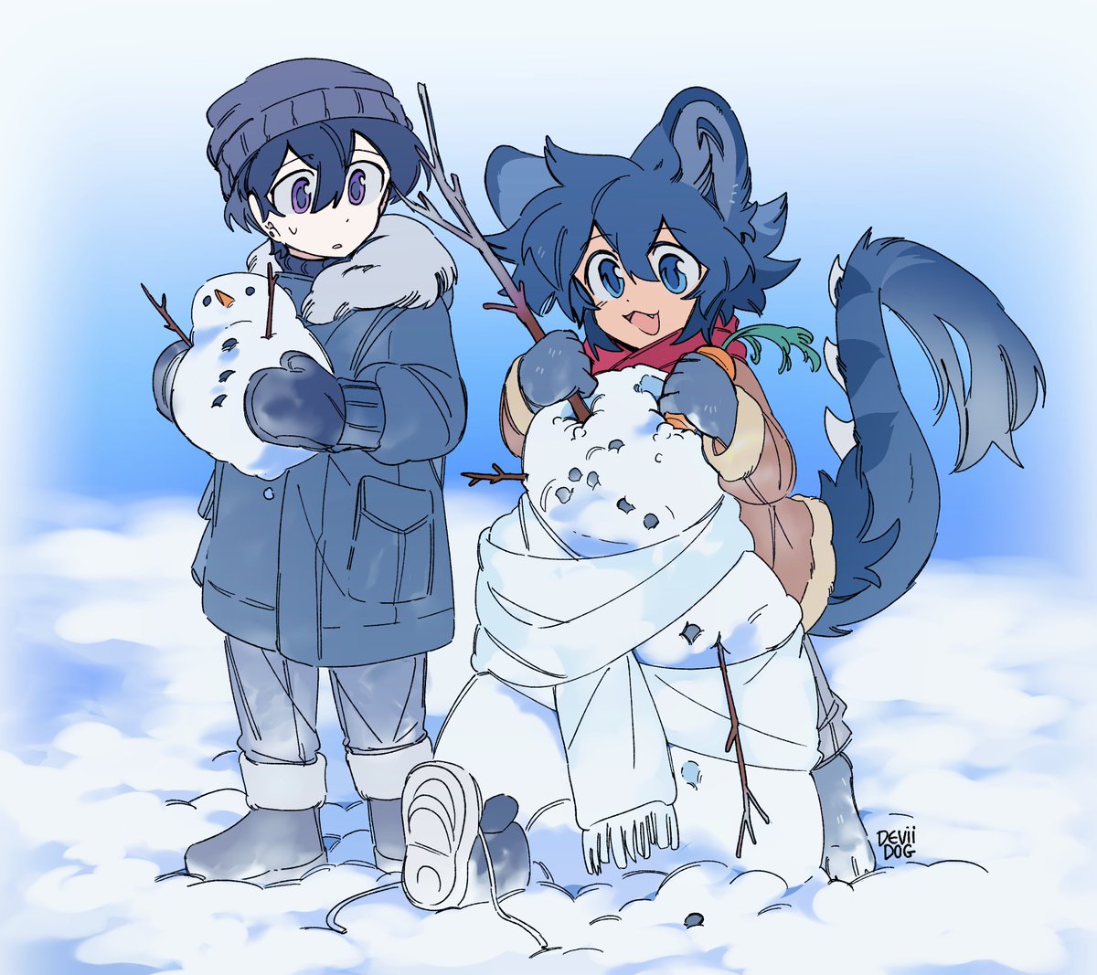 Deviidog0's tweet image. merry christmaaaas ❄️