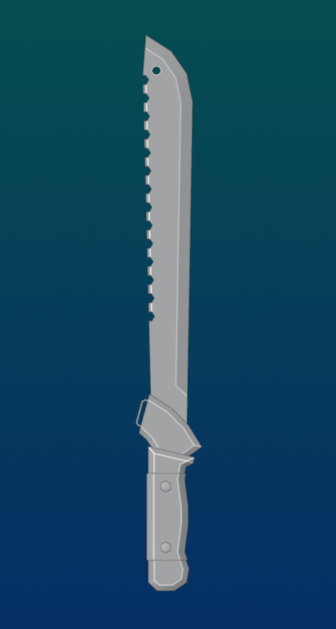 RobloxFantasyCR's tweet photo. Military Machete. #robloxdev https://t.co/x7aWpvwf2j